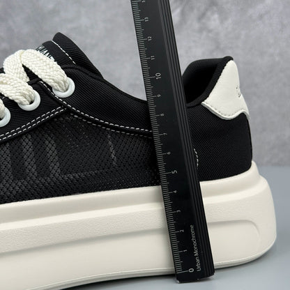 Hybriss Deconstructed Chunky Canvas Low-Top Sneaker