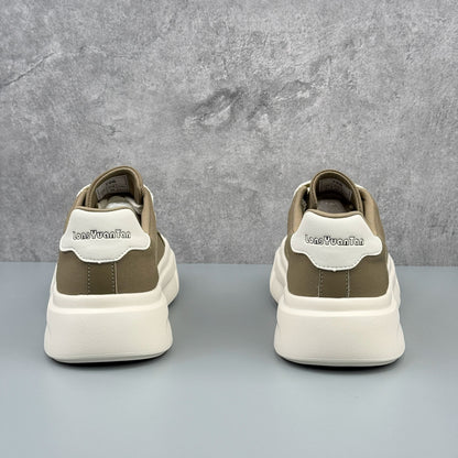Hybriss Deconstructed Chunky Canvas Low-Top Sneaker